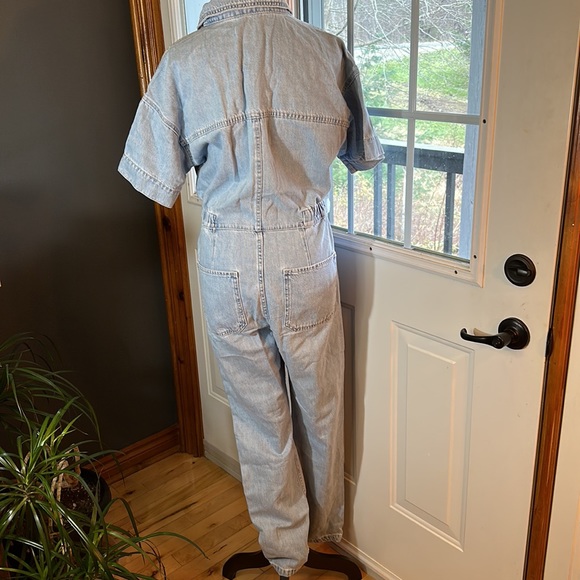 BNWT Free People We The Free Marci Denim Coveralls - Picture 6 of 15